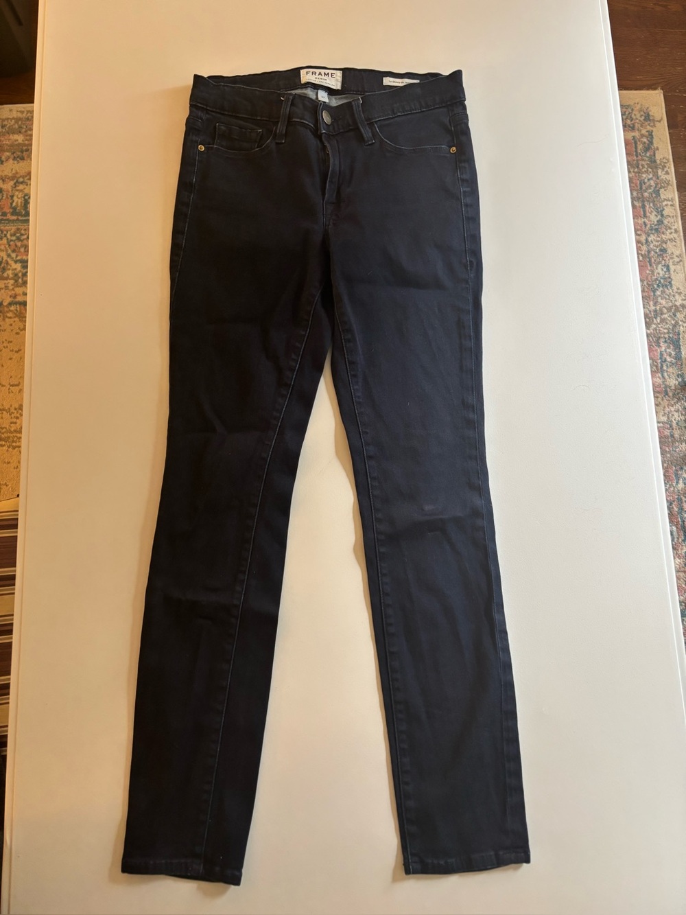 FRAME  Denim Le Skinny de Jeanne Jeans - Dark Rinse Size 27 NWOT